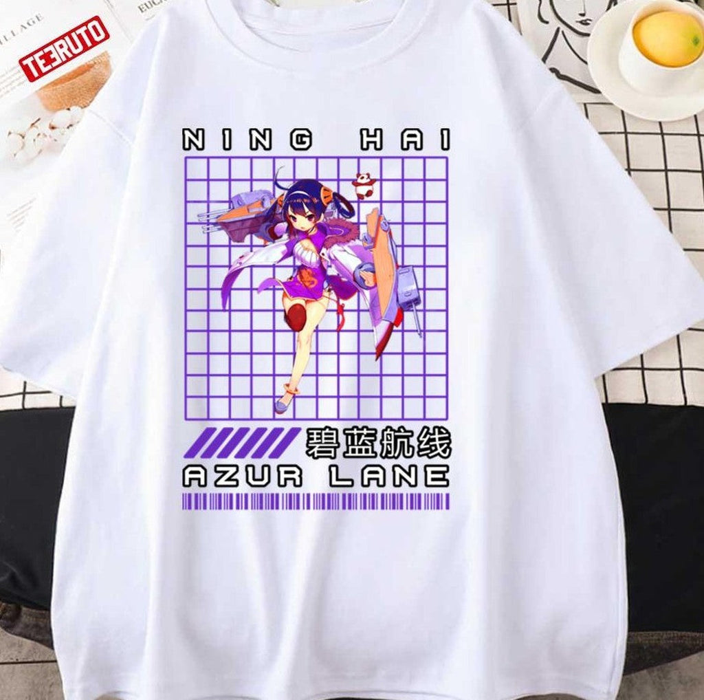 Ning Hai Azur Lane Character Art Unisex T-shirt