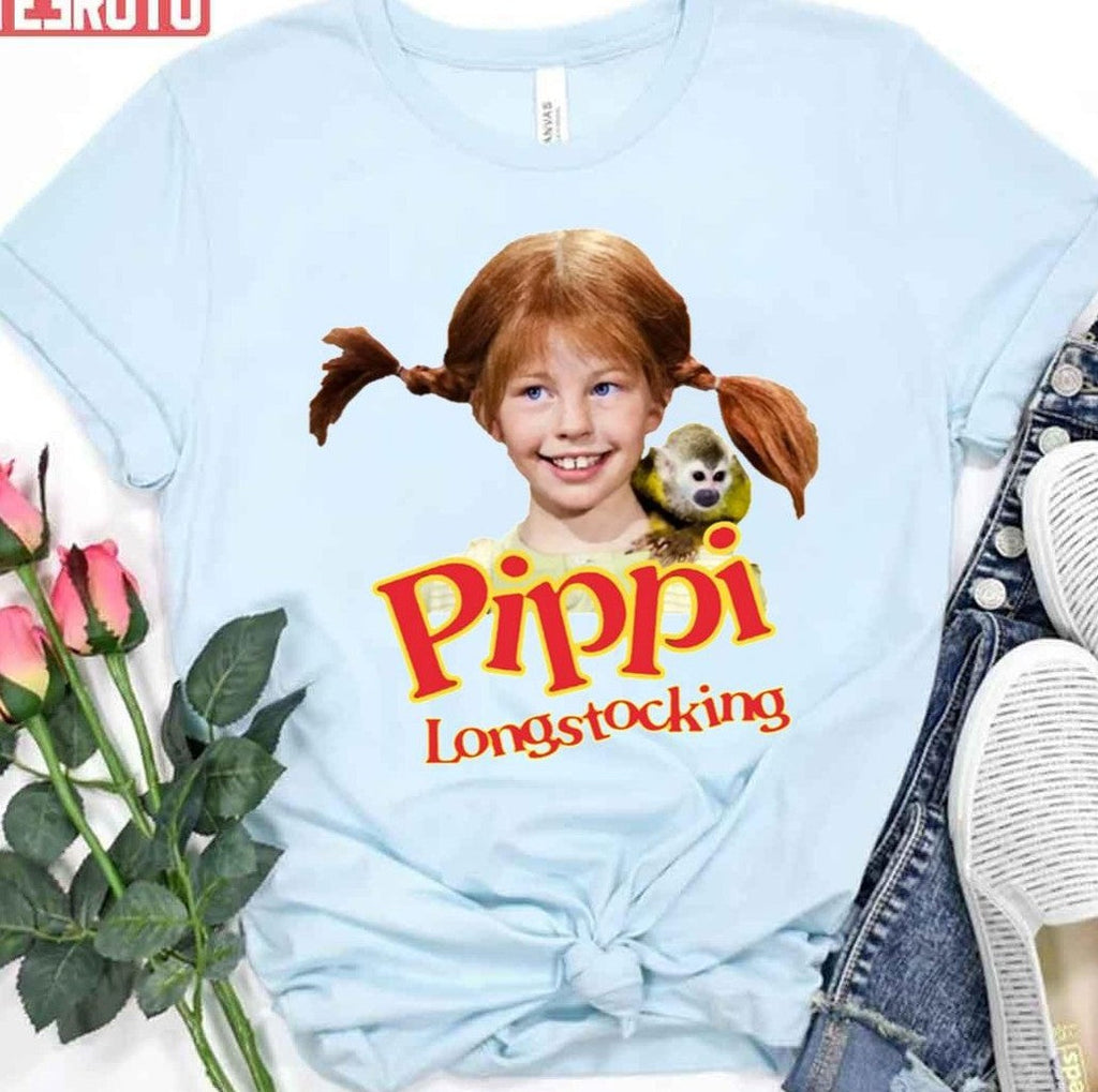 Pippi Langstrumpf Longstocking Unisex T-Shirt