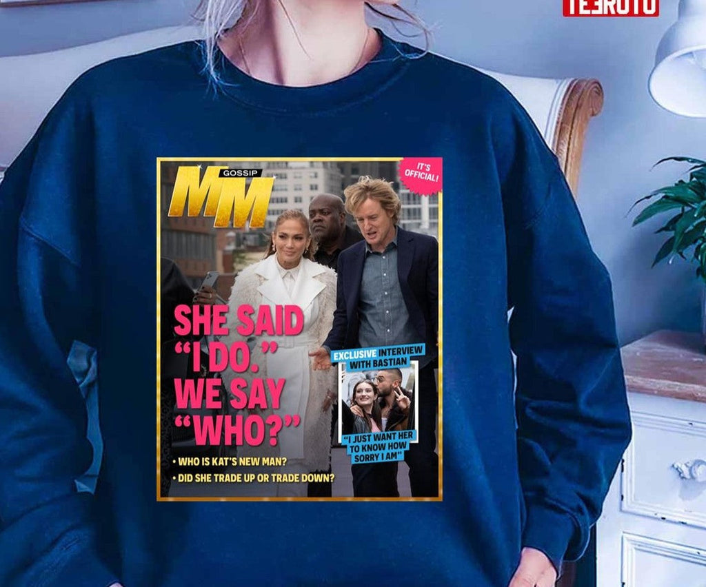 She Said I Do We Say Who Marry Me Movie 2022 Unisex T-Shirt