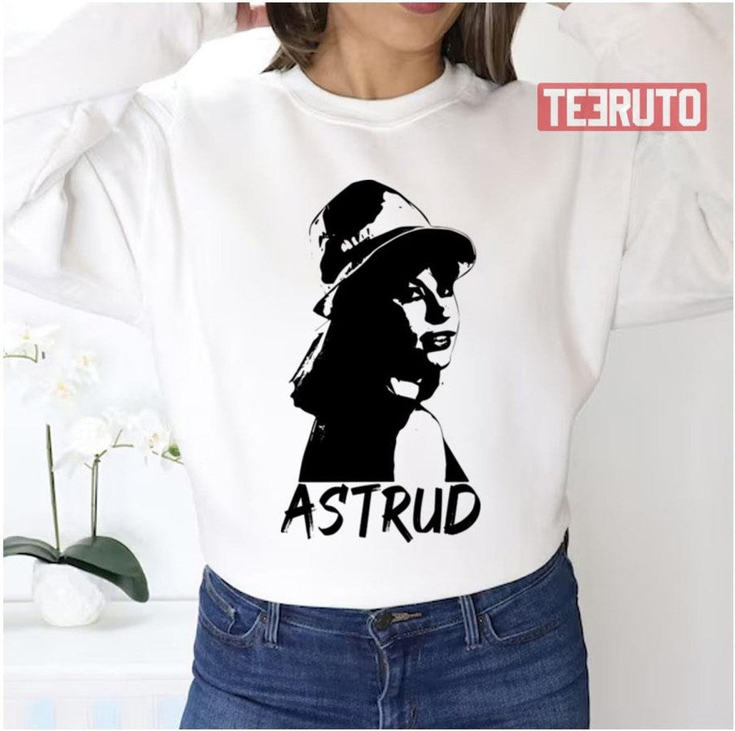 Black And White Astrud Gilberto Unisex Sweatshirt
