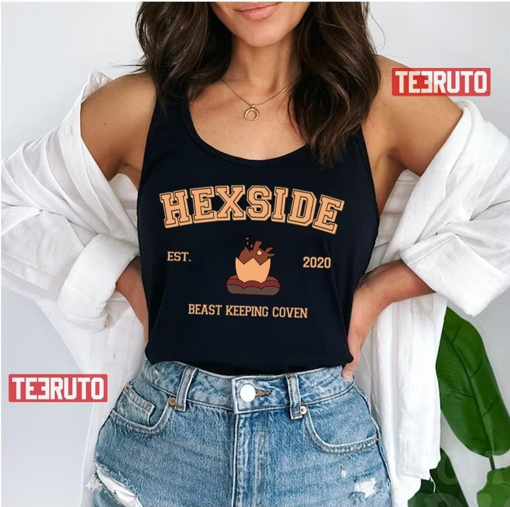 Beast Keeping Coven Hexside Magic School Unisex T-Shirt