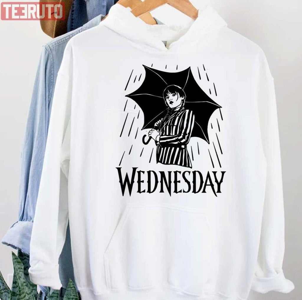 Black Cartoon Art Wednesday New Version 2022 Unisex Hoodie