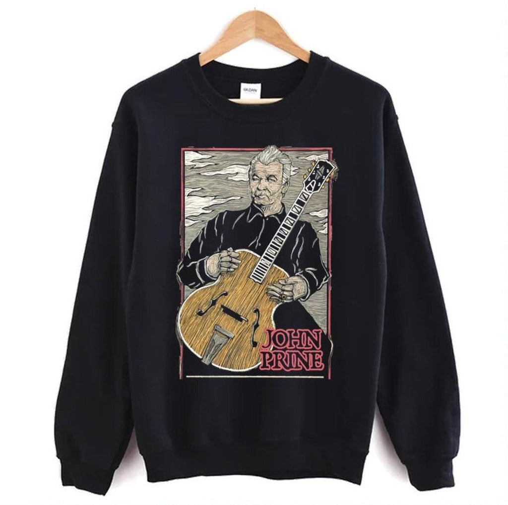 Retro American Folk Music John Prine Unisex Sweatshirt