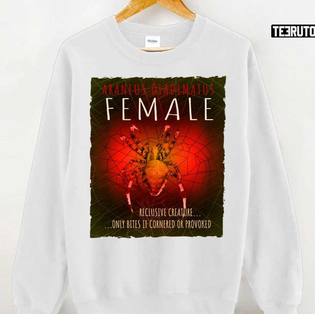 Araneus Diadematus Female Unisex T-Shirt