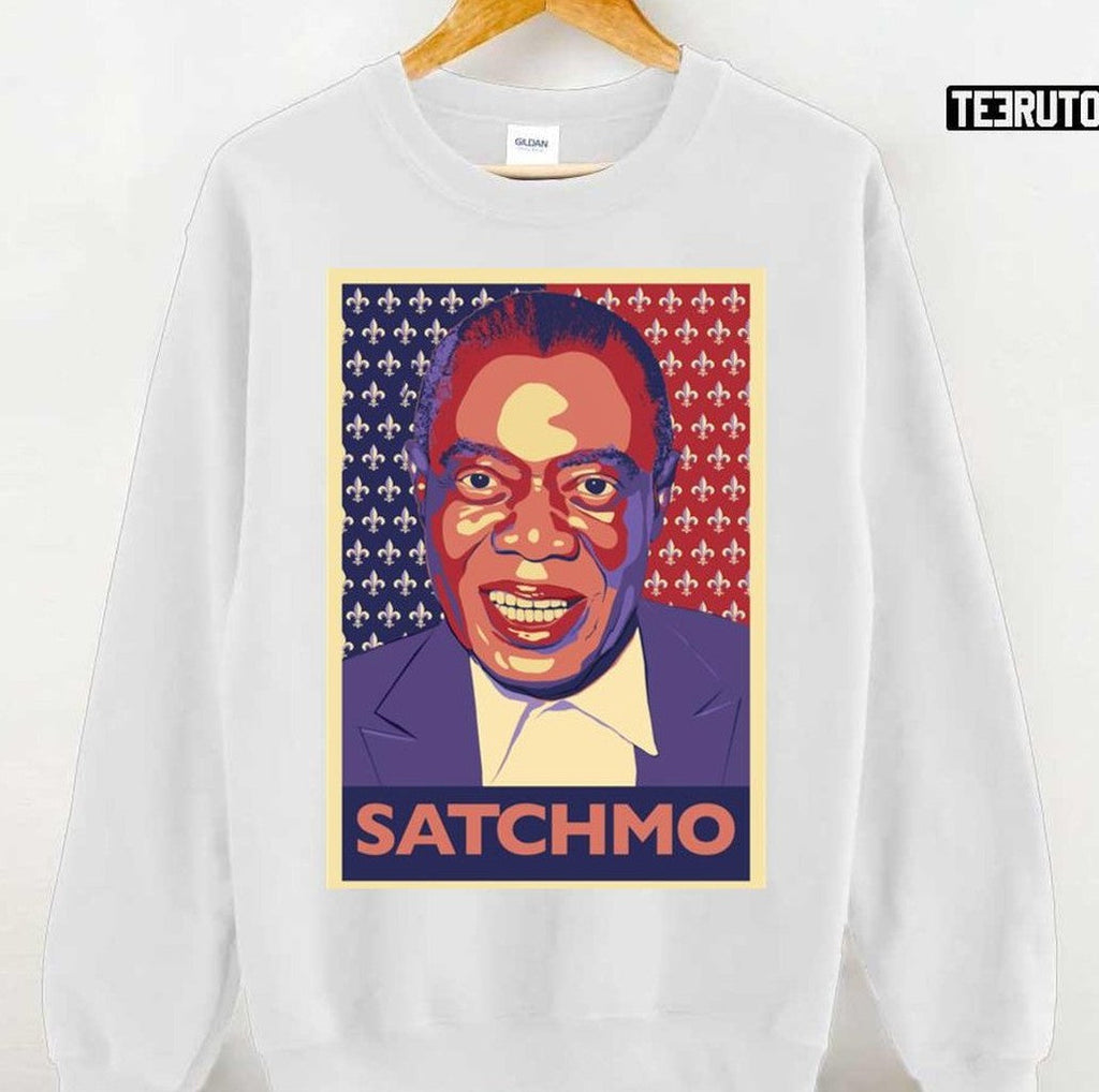 Satchmo Graphic Louis Armstrong Unisex Sweatshirt