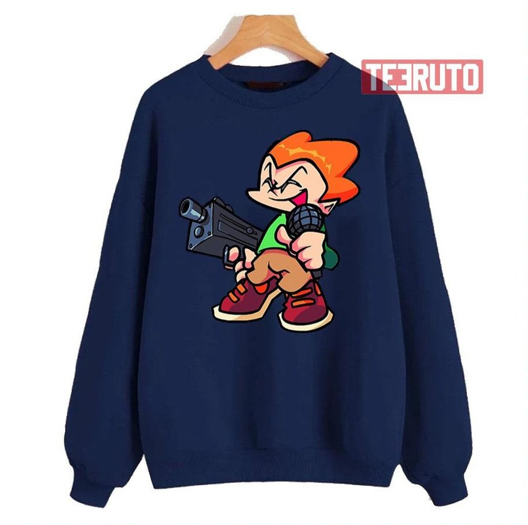 Pico Friday Night Funkin The Funny Guy Unisex Sweatshirt