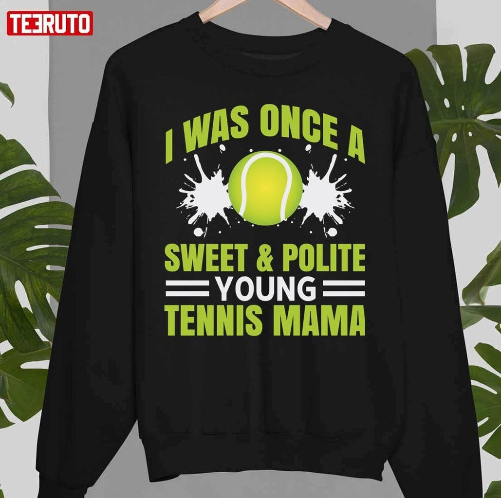 Tennis Wimbledon Tennis Mama Quote Unisex T-Shirt