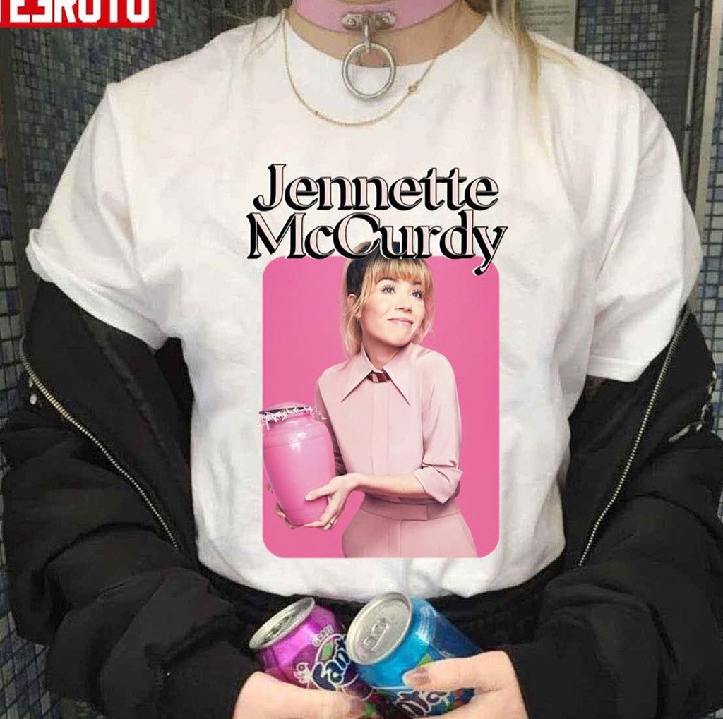 Pink Jennette Mccurdy Design Unisex Sweatshirt