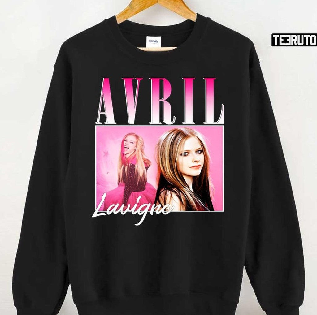 Pink Avril Lavigne Bootleg Vintage 90s Unisex T-Shirt