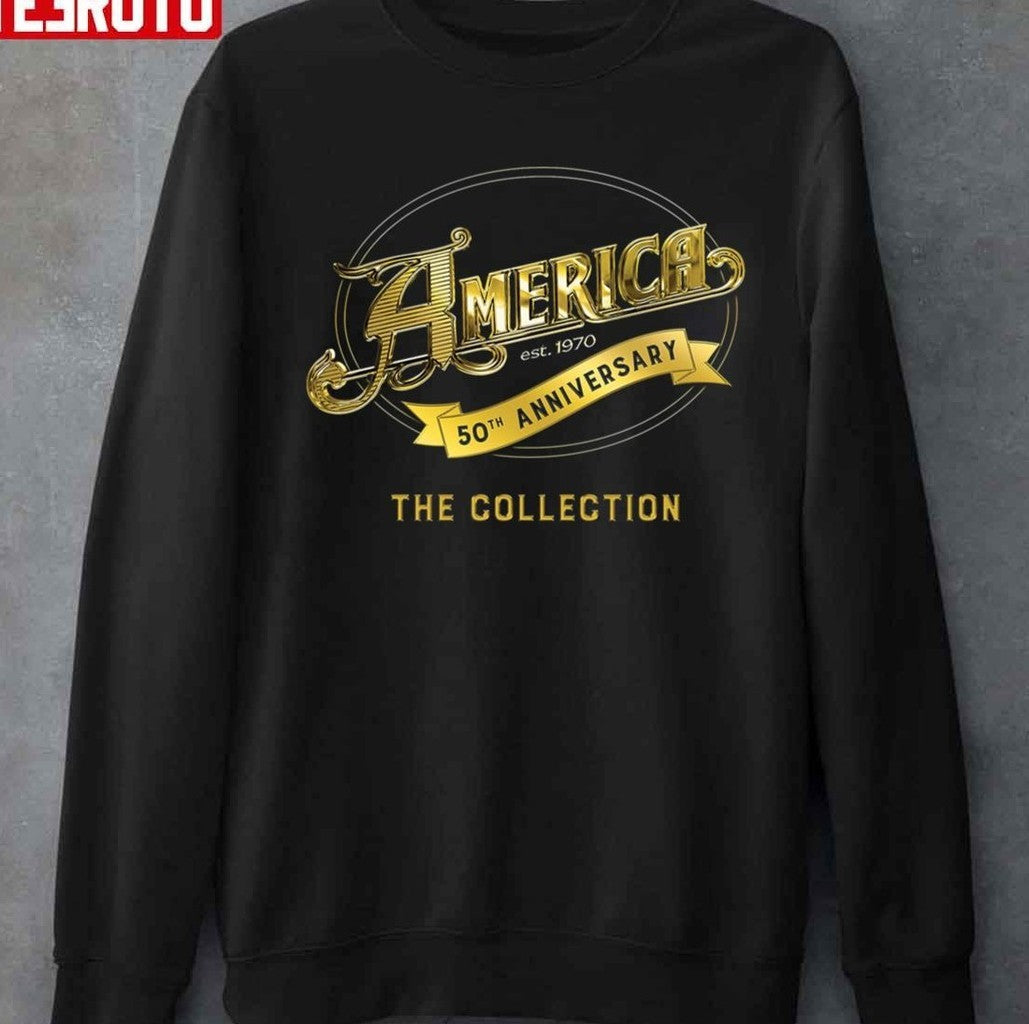 50th Anniversary America Band Est 1970 The Collection Unisex T-Shirt
