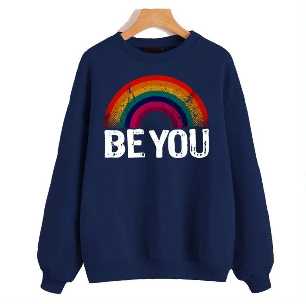 Be You Lbgtq Rainbow Unisex Sweatshirt