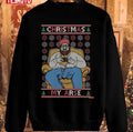 My Arse Funny Grumpy British Merry Christmas Unisex Sweatshirt