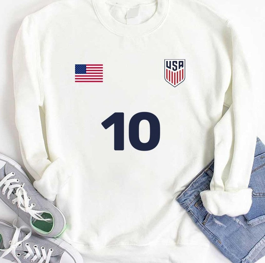 Team Usa Jersey Fan’s Soccer 2022 Unisex Hoodie
