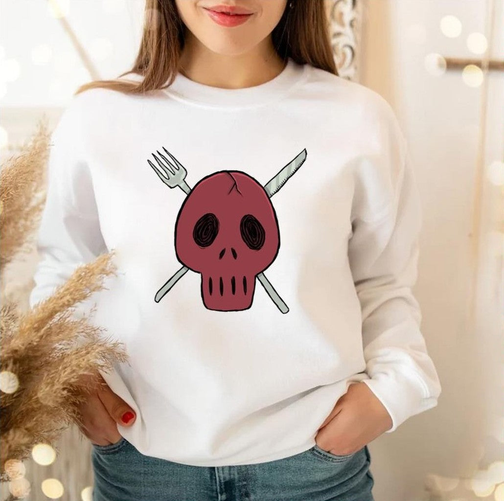 Rin's Shirt Cute Skull Logo Ajin Demi Human Unisex Sweatshirt