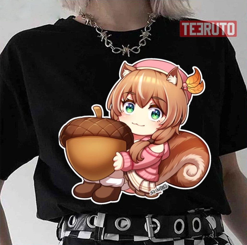 The Big Nut Ayunda Risu Hololive Unisex T-Shirt