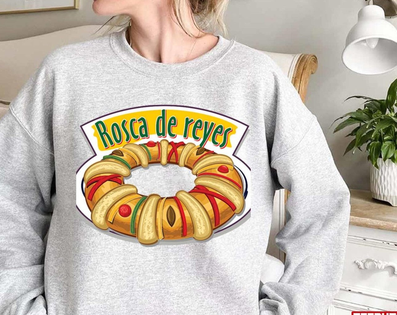 Rosca De Reyes Dishes Unisex Sweatshirt