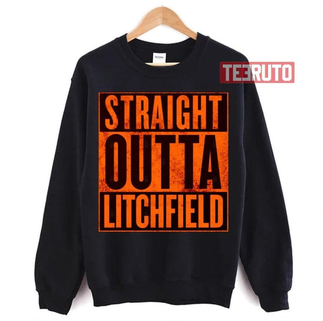 Straight Outta Litchfield Orange Is The New Black Unisex T-Shirt