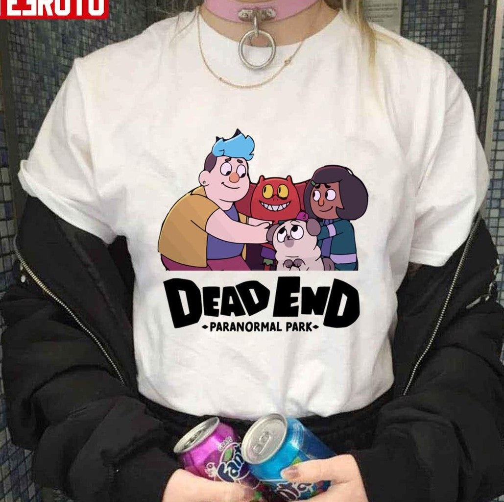 Pugsley Norma Barney Dead End Paranormal Park Art Unisex Hoodie