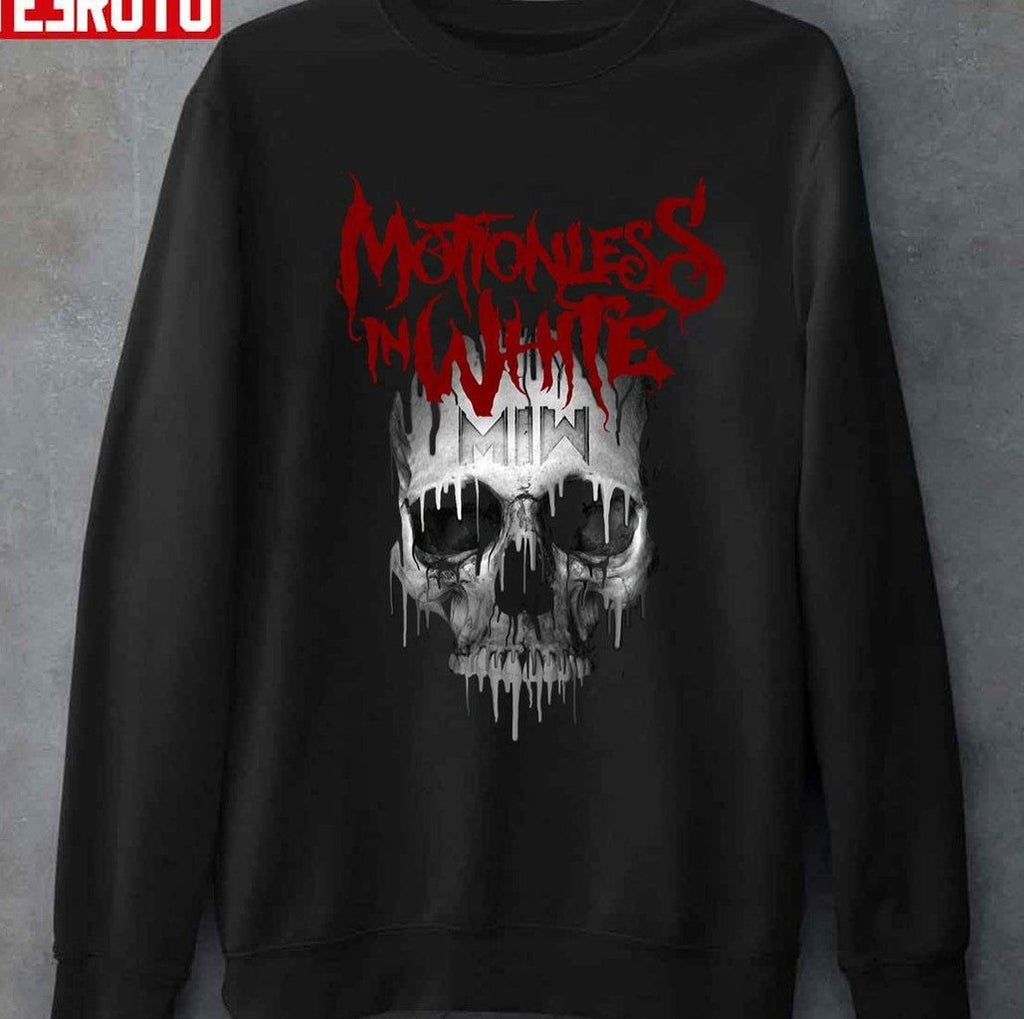 Band Motionless In White Skull Unisex T-Shirt