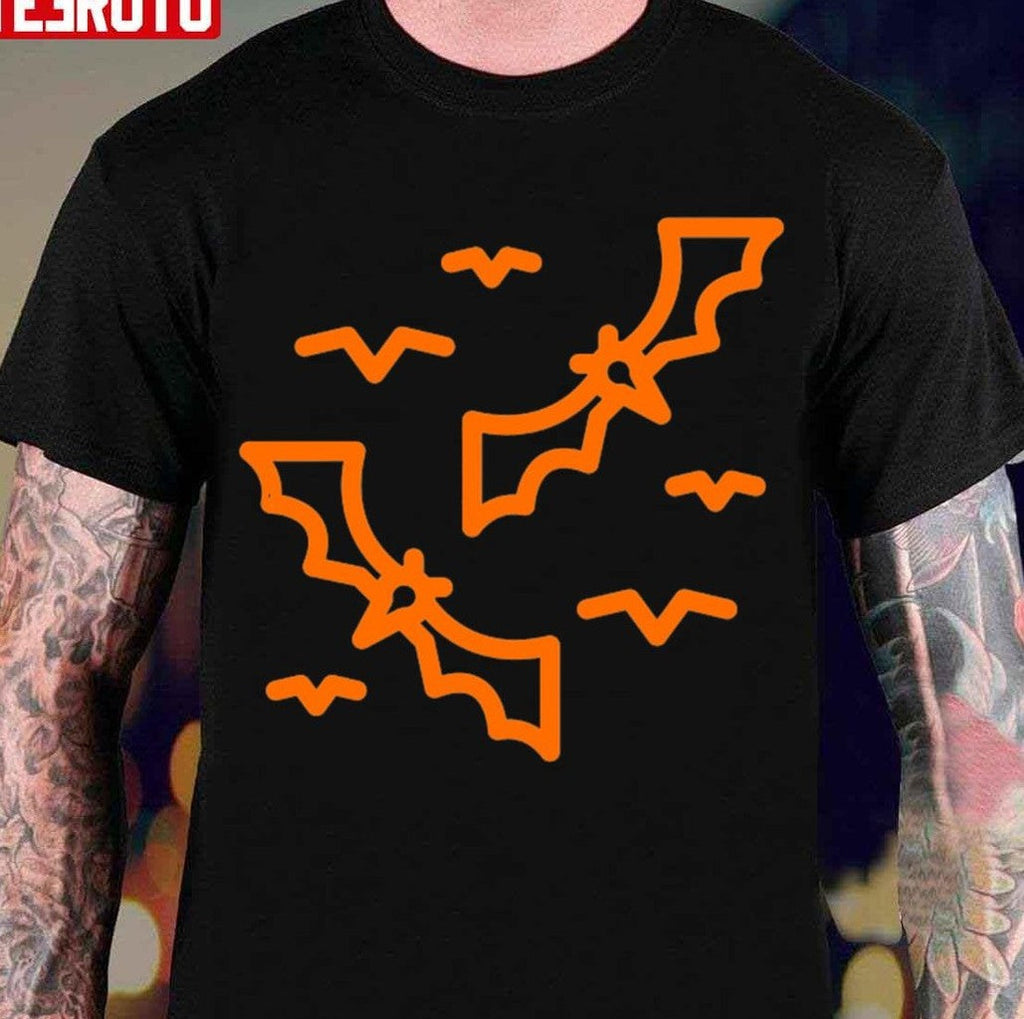 Bats On The Night Halloween Unisex T-Shirt