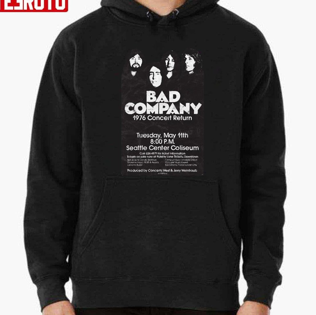 Bad Company Live 1976 Unisex T-Shirt