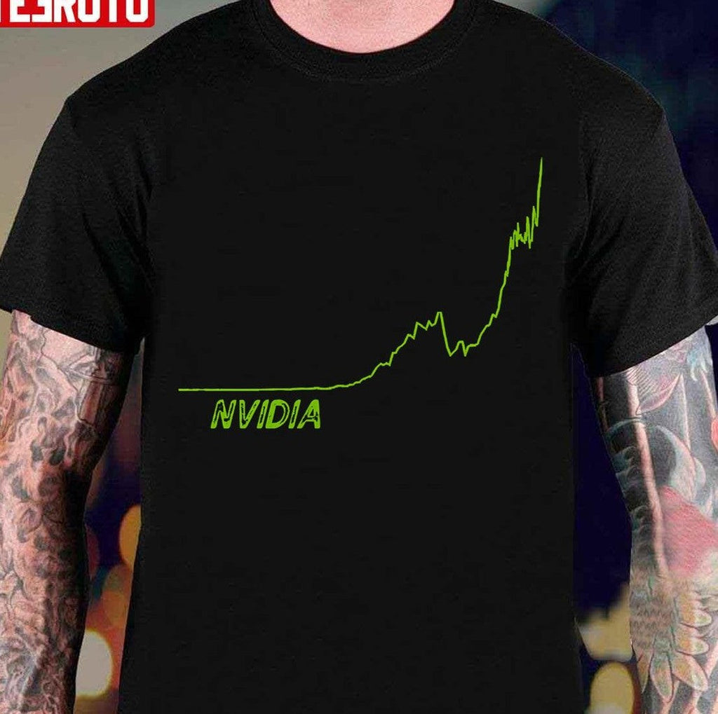 Nvidia Stock Graph Unisex T-Shirt