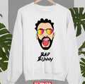 Bad Bunny Dodgers Heart Glasses Unisex Sweatshirt