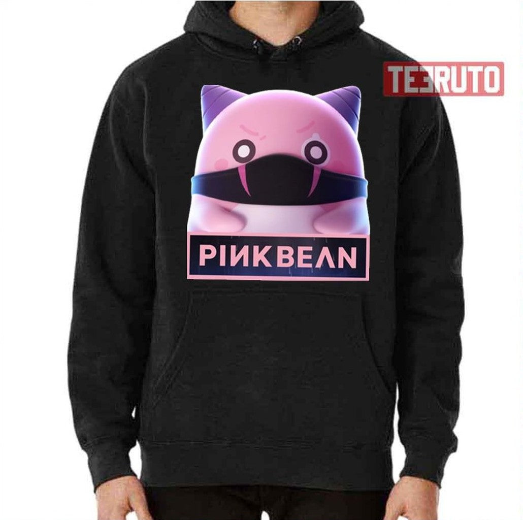 Pink Bean Maplestory Black Mask Graphic Unisex T-Shirt