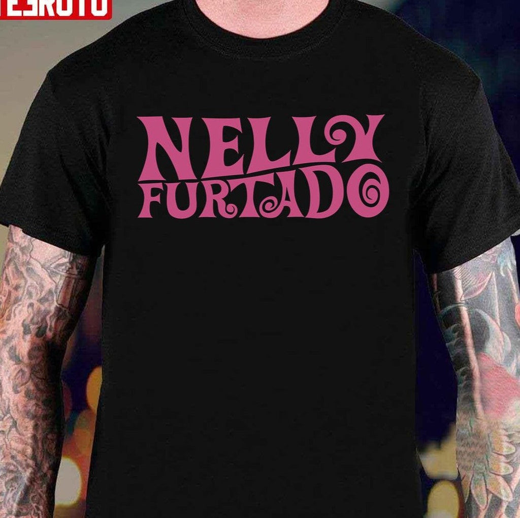 Nelly Furtado Pink Logo Whoa Nelly! Folklore Loose Unisex Sweatshirt