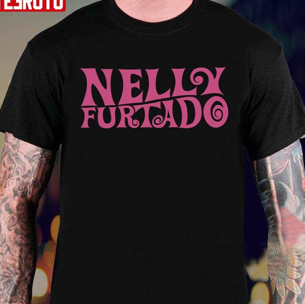Nelly Furtado Pink Logo Whoa Nelly! Folklore Loose Unisex Sweatshirt