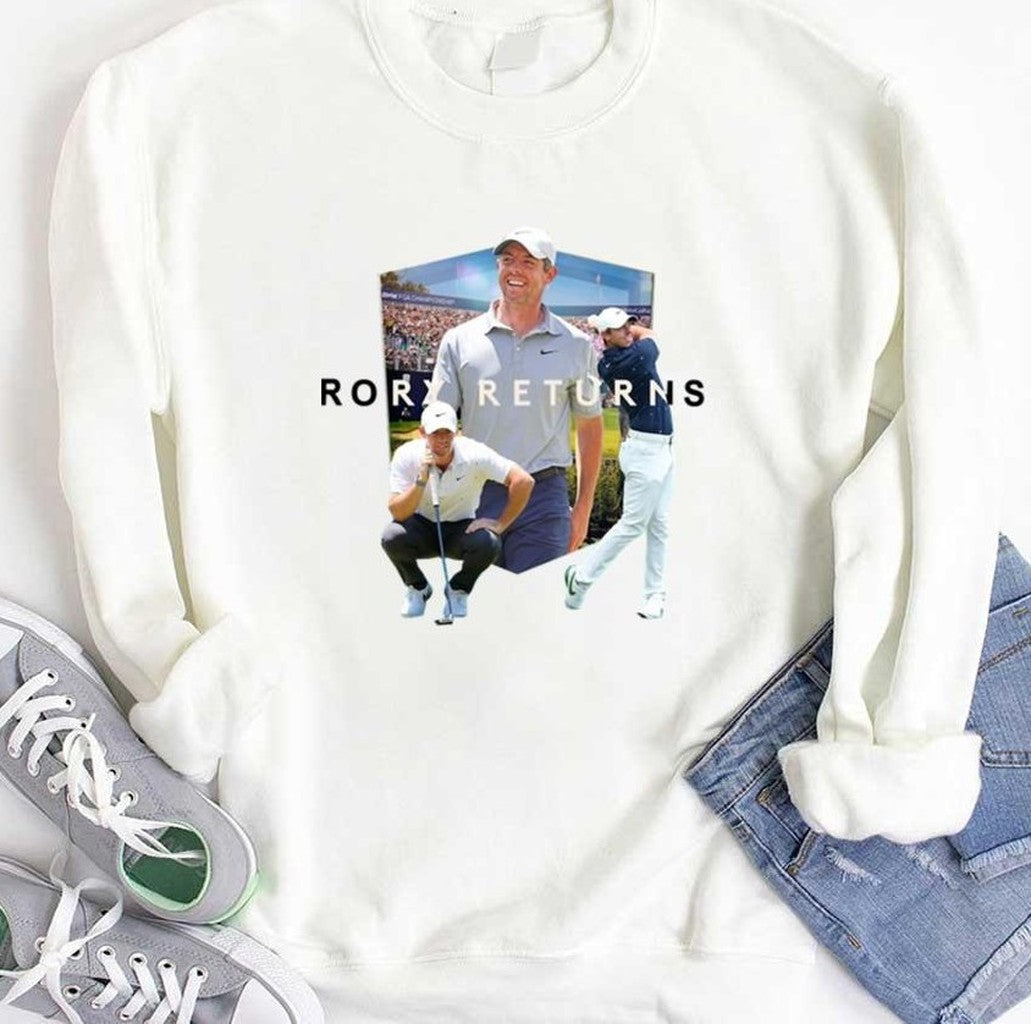 Rory Return Rory Mcilroy Rory Mcilroy Photographic Unisex T-Shirt