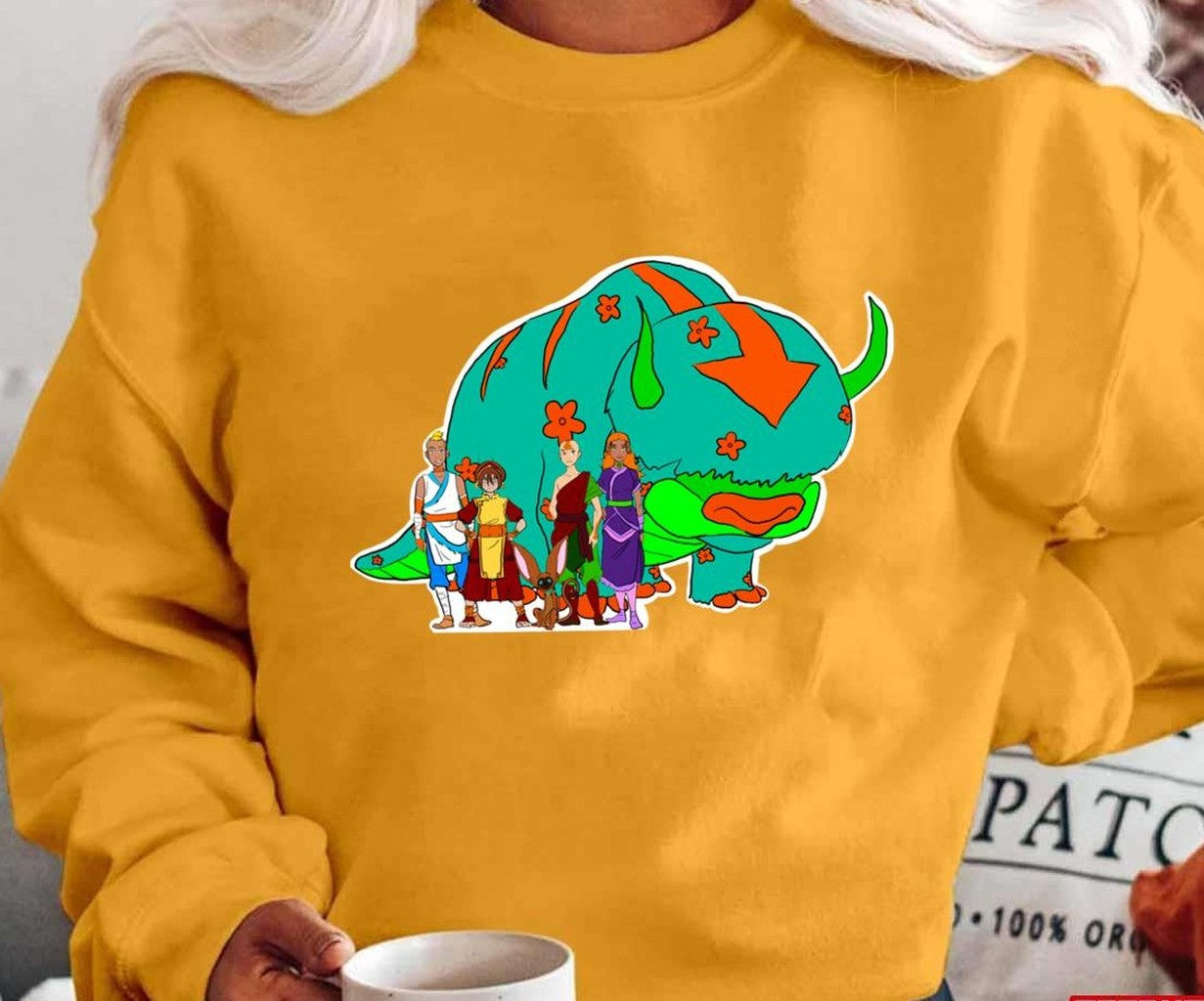 Avatar The Last Airbender Scooby Doo Gang Unisex T-Shirt