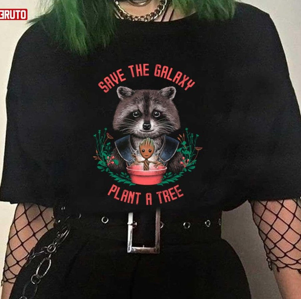Save The Galaxy Plant A Tree Baby Groot Unisex T-shirt