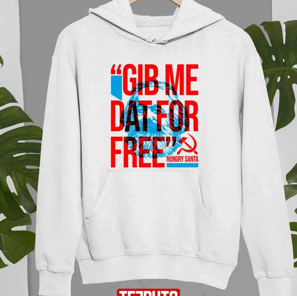 Neon Gib Me Dat For Free Karl Marx Unisex Sweatshirt