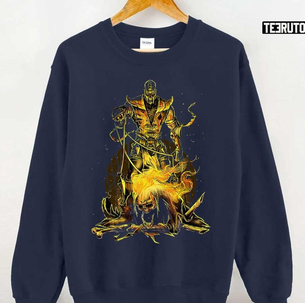 Mortal Kombat Cursed Scorpion Unisex Sweatshirt