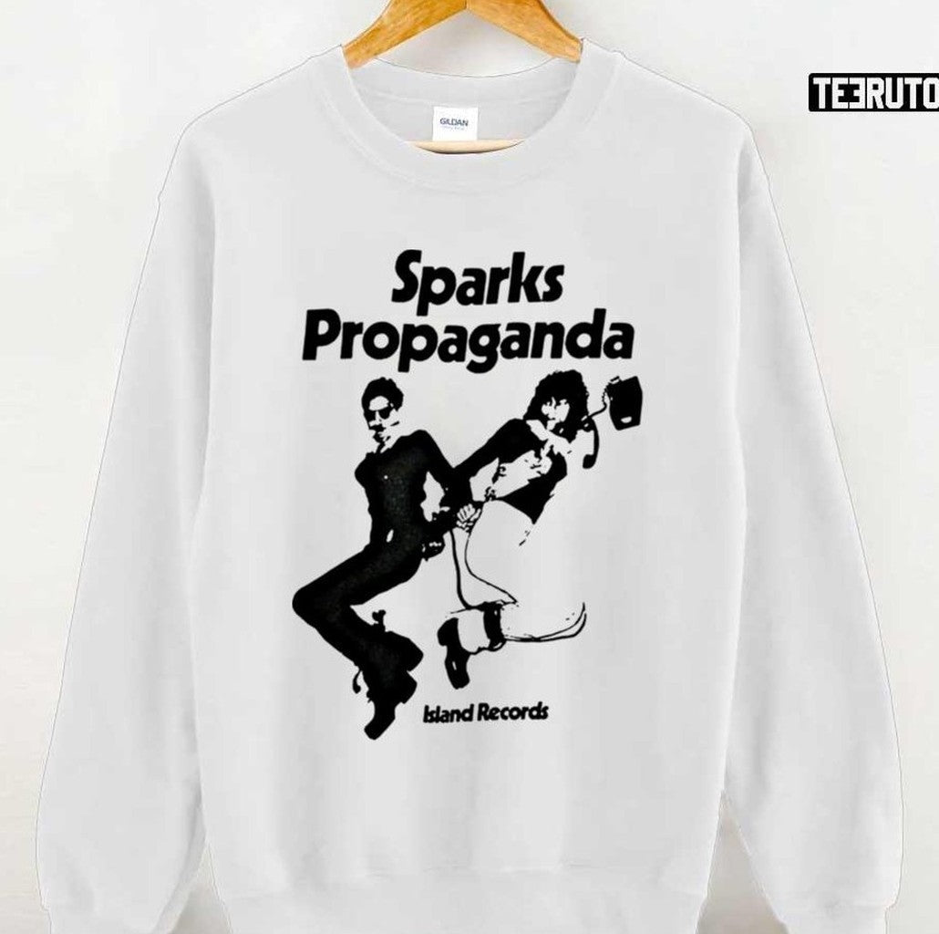 Propaganda Vintage Island Records Sparks Band Unisex Sweatshirt