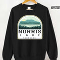 Norris Lake Tennessee Vintage Retro Adventure Mountain Unisex Sweatshirt