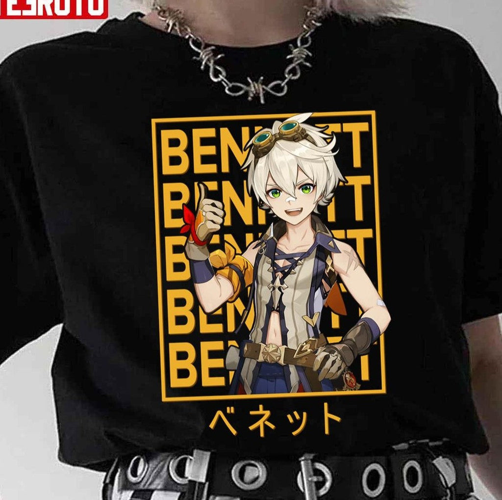 Mondstadt's Adventurers' Guild Bennett Genshin Impact Unisex T-Shirt