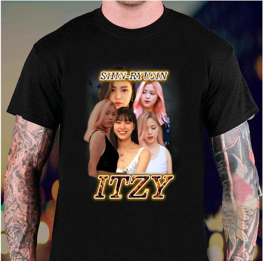 Ryujin Vintage 90s Bootleg Itzy Unisex Sweatshirt