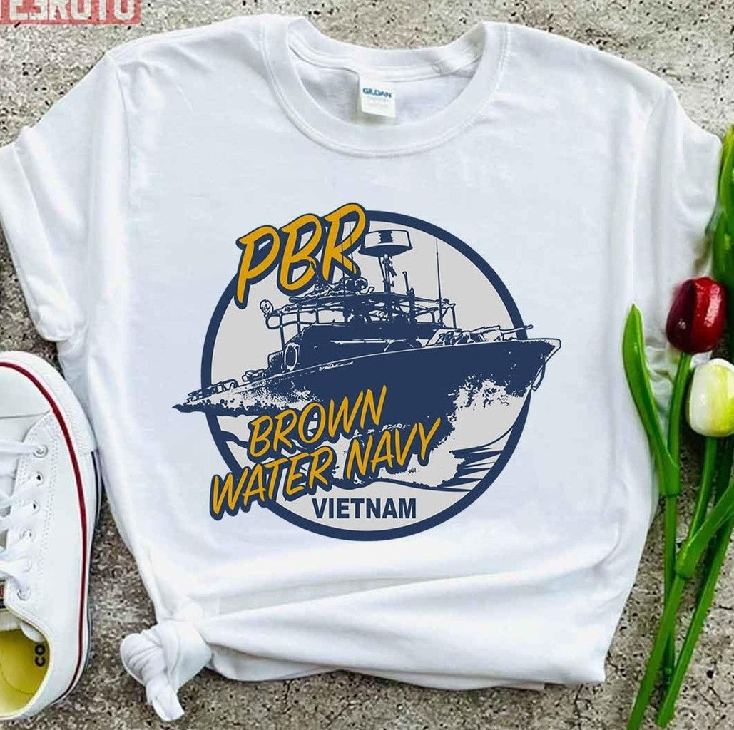 Pbr Brown Water Navy Vietnam Unisex T-Shirt