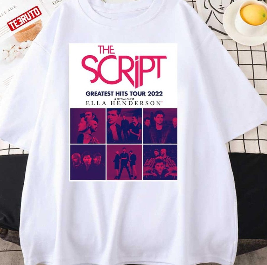The Greatest Hits Script Tour 2022 Unisex T-Shirt