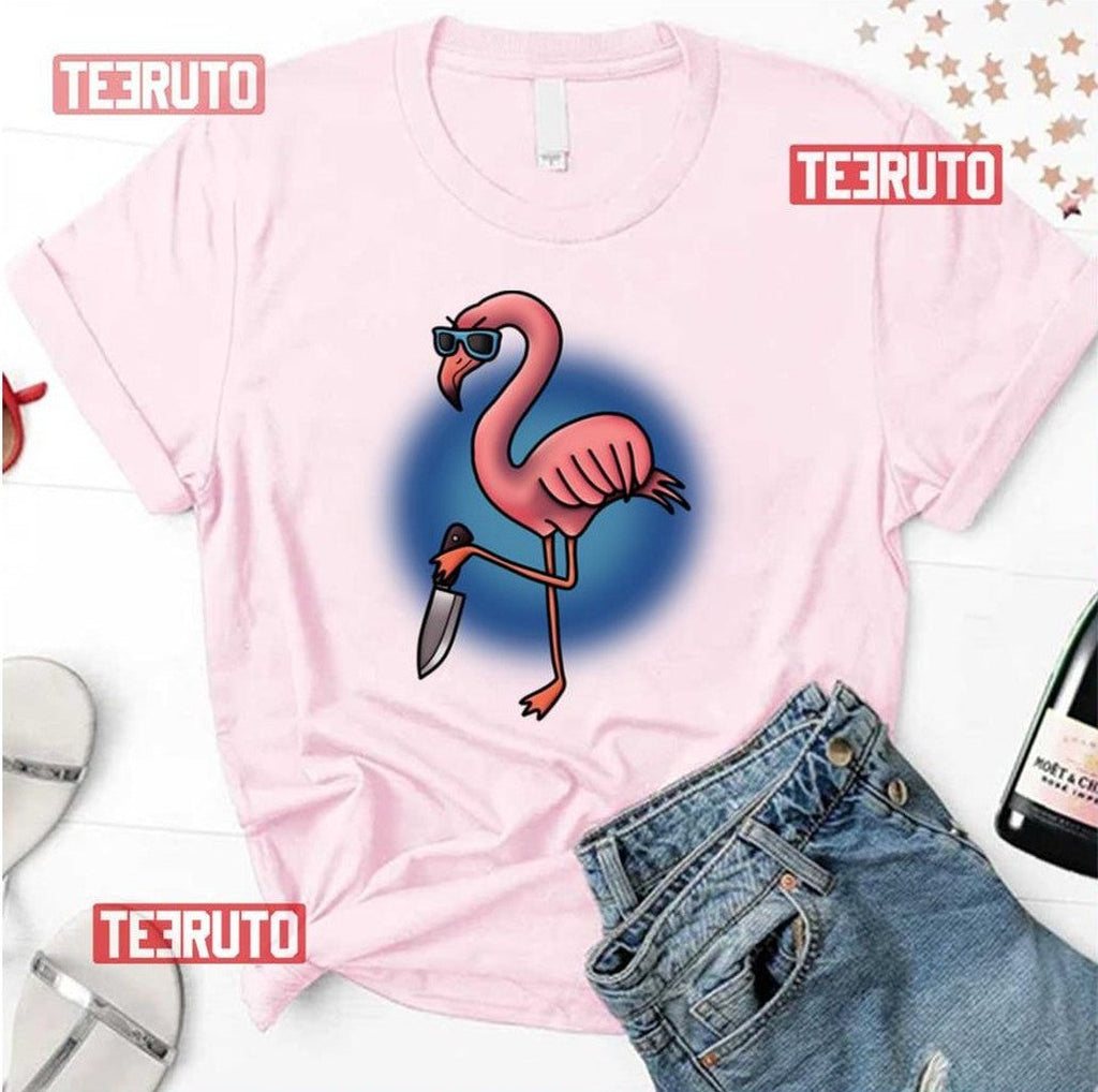 Murderous Flamingo Cj Cregg Unisex T-Shirt