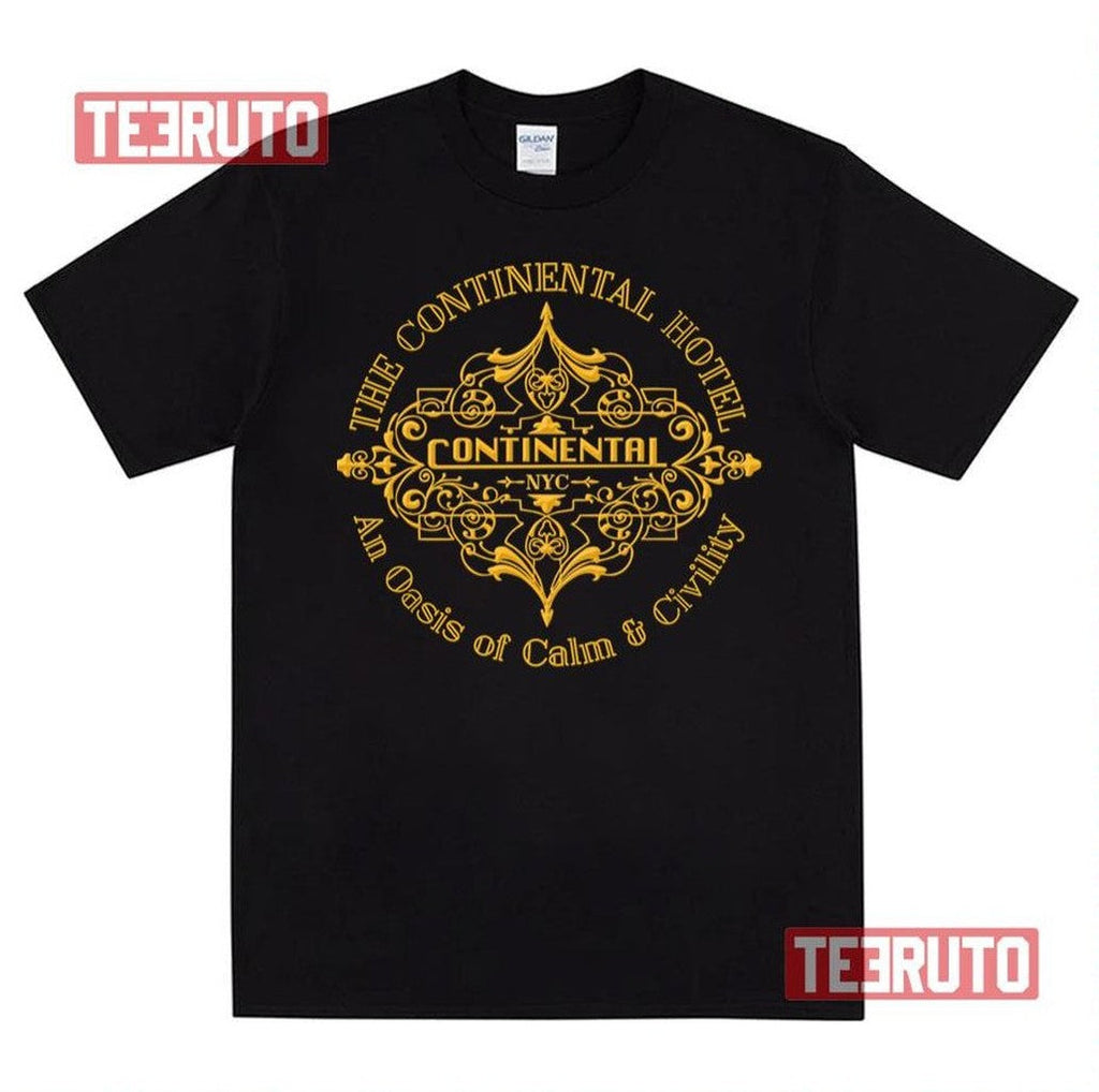 The Continental Hotel From John Wick Unisex T-Shirt