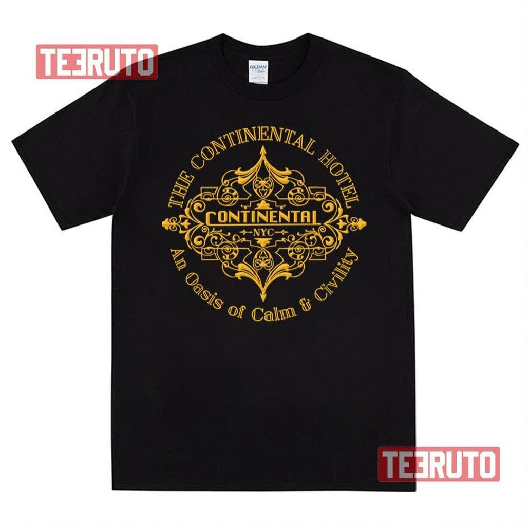 The Continental Hotel From John Wick Unisex T-Shirt