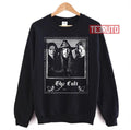 The Cult Faded Vintage Style Fan Design Unisex Sweatshirt