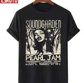 Soundgarden Pearl Jam The Unicorn Punk Music Art Unisex T-shirt