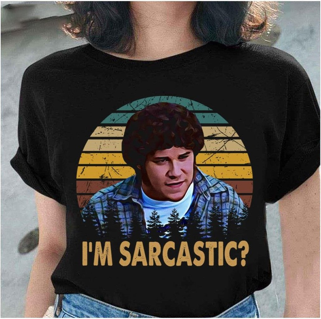 Retro I Am Sarcastic Freaks And Geeks Unisex Sweatshirt
