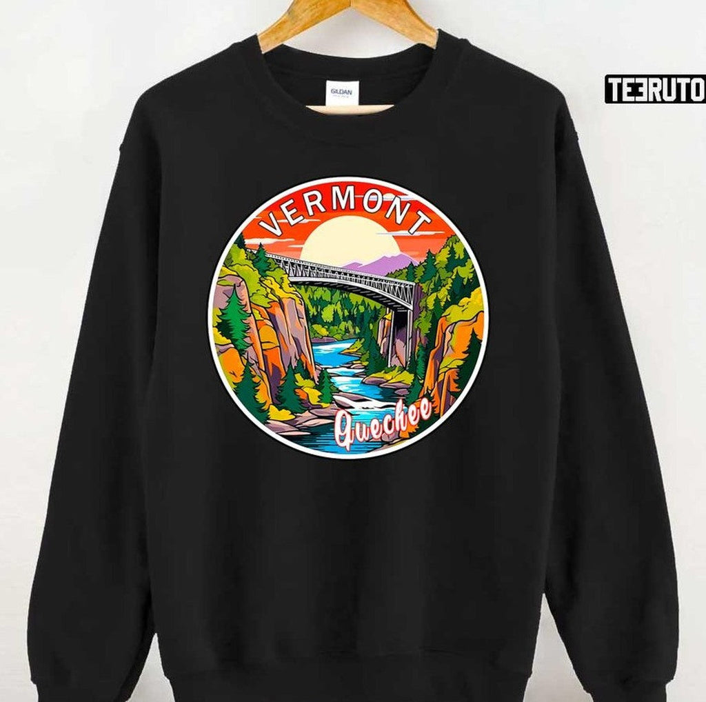 Quechee Gorge Bridge Vermont Unisex T-Shirt