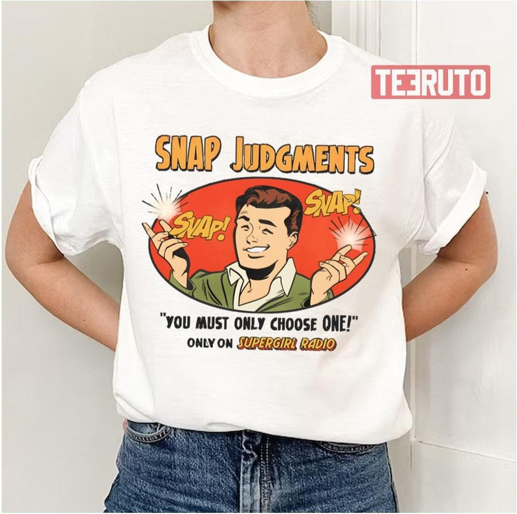 Snap Judgments Unisex Tank Top
