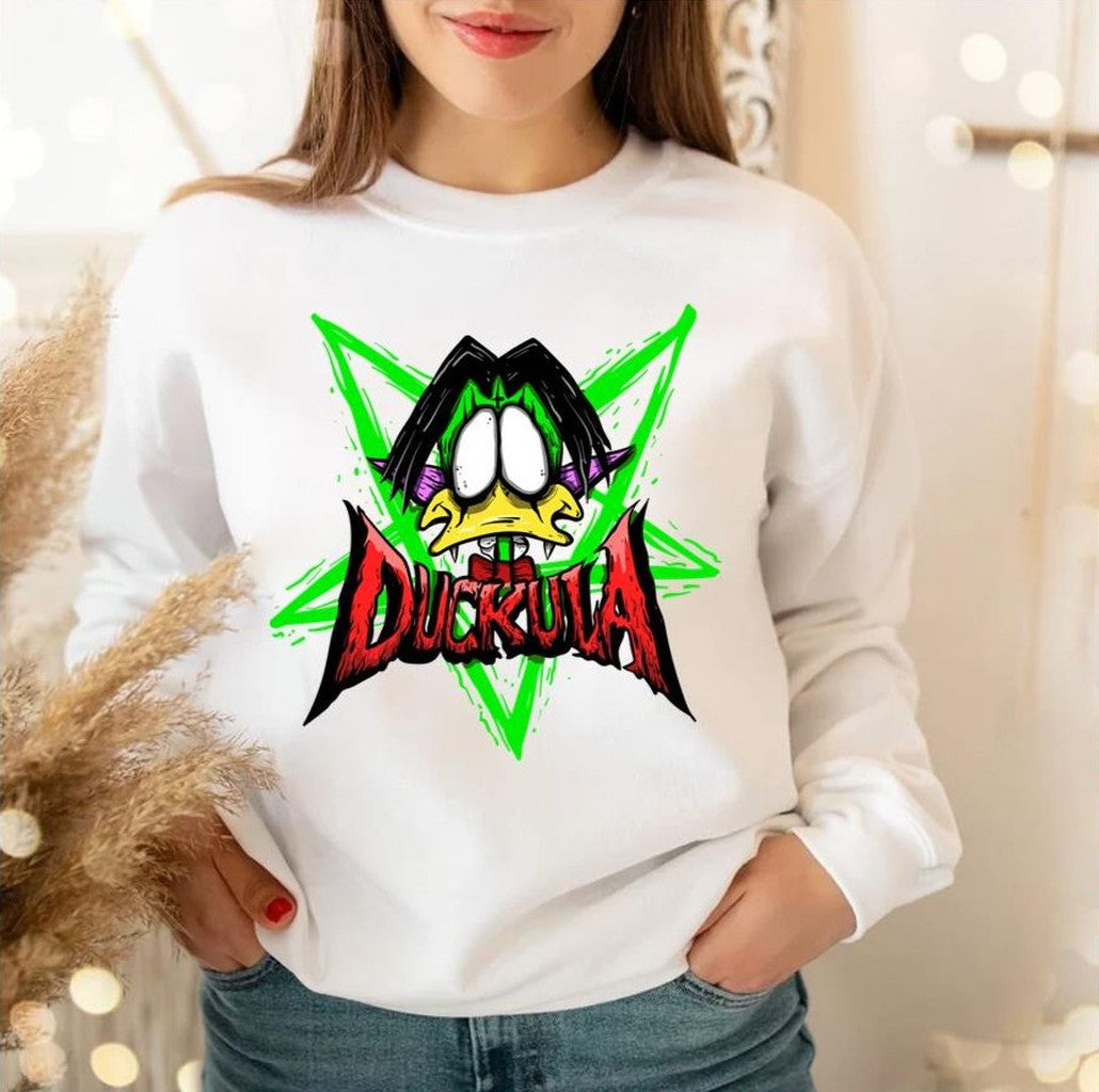 Music Vintage Count Duckula Funny Graphic Gifts Unisex Sweatshirt